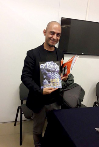 ‏‎Giovanni Cordoni, Presenting the GOLD LIST Special Edition of The International Art Market Magazine at Florence Biennale 2017