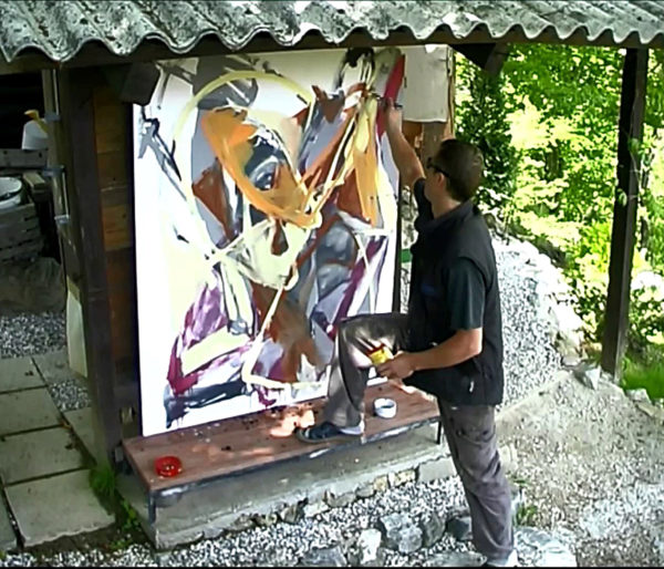 Private investigation of an abstract painting, 2004