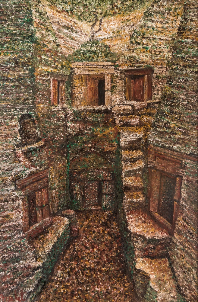 Beit sheaarim, 80x120cm, Oil on canvas.