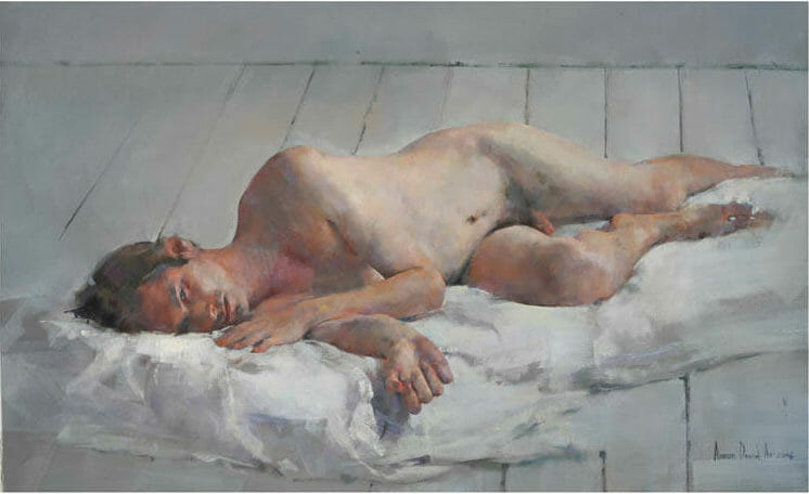 Amnon David Ar. Ofir 2006. Oil on canvas 62X100 cm