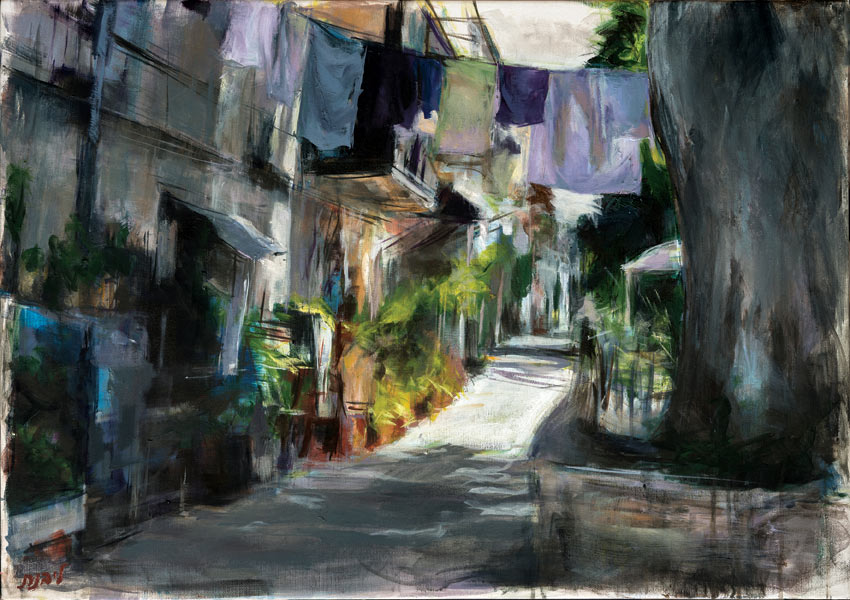 Simplicity. Oil on canvas. 70x50 cm.