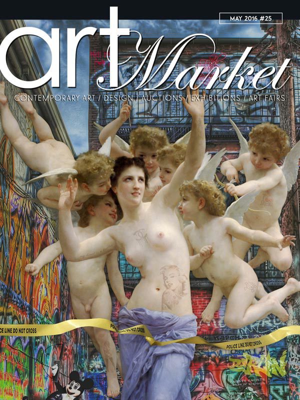 Art Market Magazine Cover image May 2016 issue 25
