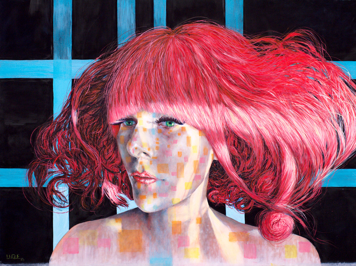Jeffrey Luque. Diffraction. Oil on Canvas. 91×61cm