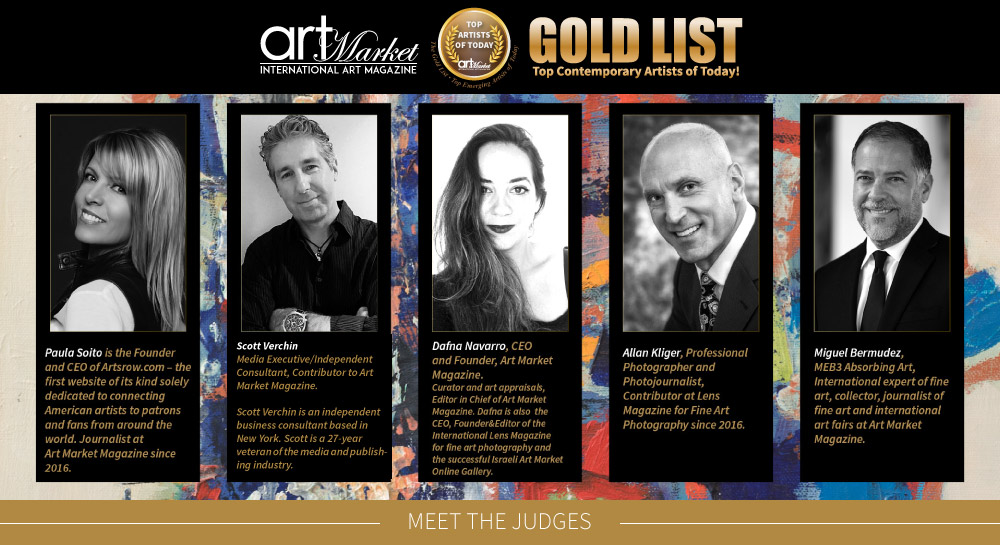 The Gold List Art Magazine Meet the Judges