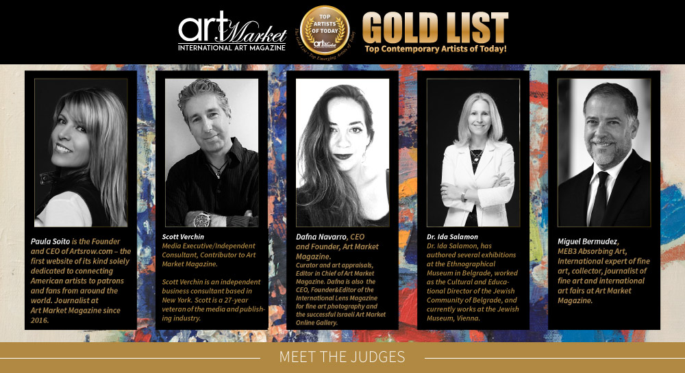 Meet the Jury Panel of the GOLD LIST Special Edition #5 by Art Market Magazine