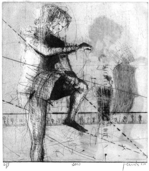 HAVA ZILBERSHTEIN © All rights reserved. Untitled #047. Etching. 18 x 25 cm. 2010