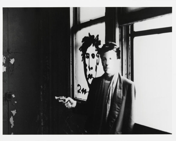 David Wojnarowicz (1954-1992), Arthur Rimbaud in New York, 1978, printed 1990, from the series Arthur Rimbaud in New York. Gelatin silver print: sheet, 7 15/16 × 9 15/16 in. (20.2 × 25.2 cm); image, 7 1/8 × 9 1/2 in. (18.1 × 24.1 cm). Whitney Museum of American Art, New York; purchase with funds from the Photography Committee 2005.12. © The Estate of David Wojnarowicz and P.P.O.W. Gallery, New York