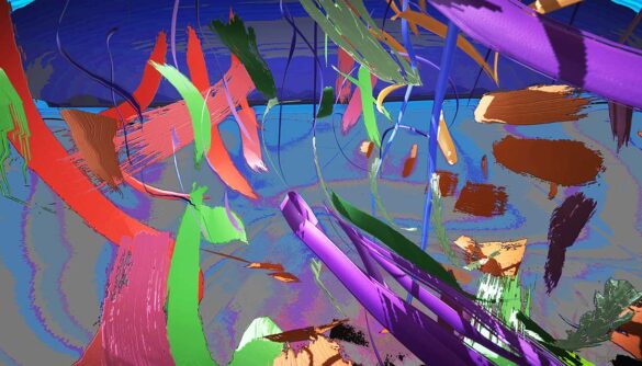 Allusion 54x96. 2018. 137.16 x 243.84 cm Darcy Gerbarg © All rights reserved.