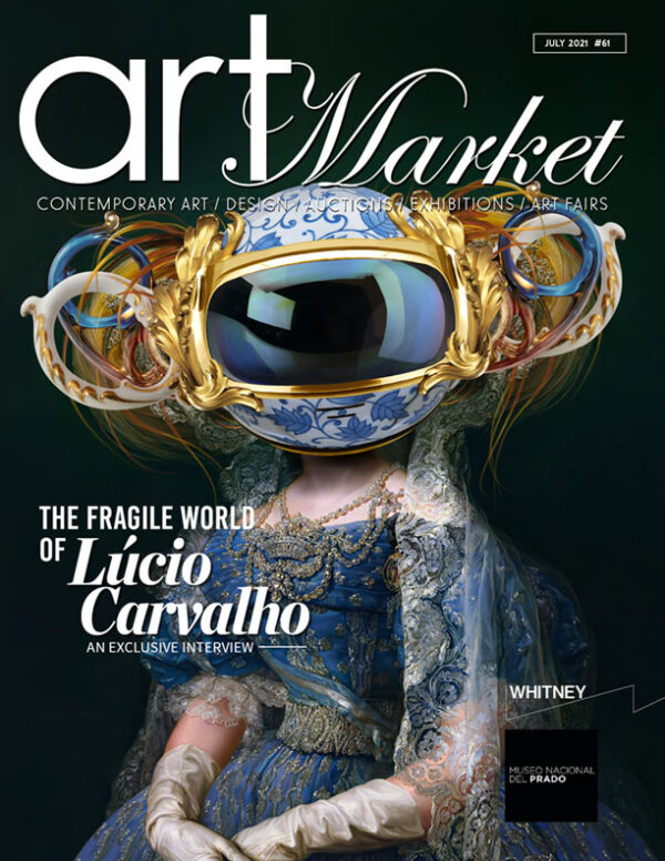 Art Market Magazine July Issue #61 Cover Image by LÚCIO CARVALHO
