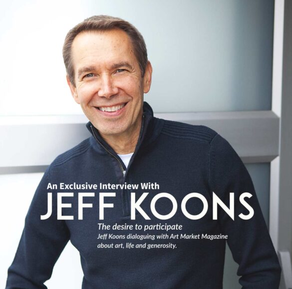 An Exclusive Interview With JEFF KOONS . Art Market Magazine © All rights reserved.