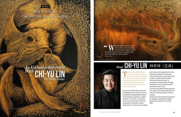 Gold List Award Artist Chi-Yu Lin. An Exclusive Interview