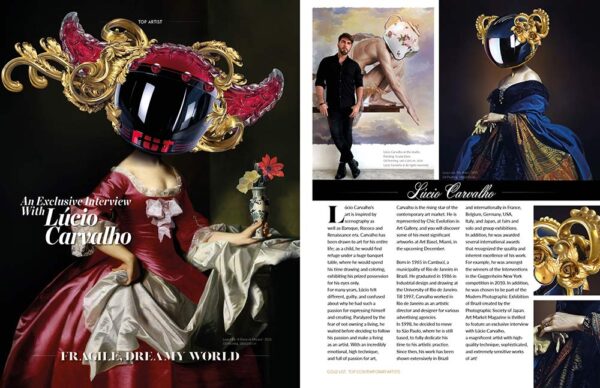 Gold List Award Artist Lúcio Carvalho. An exclusive Interview