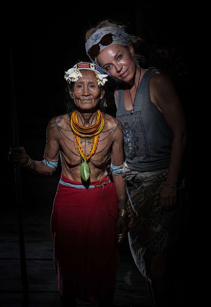 Aga & Mentawai old lady.  Series TRIBAL | Faces of Sumatra 
 Location Siberut, Indonesia 2016.  Aga Szydlik  © All rights reserved. 