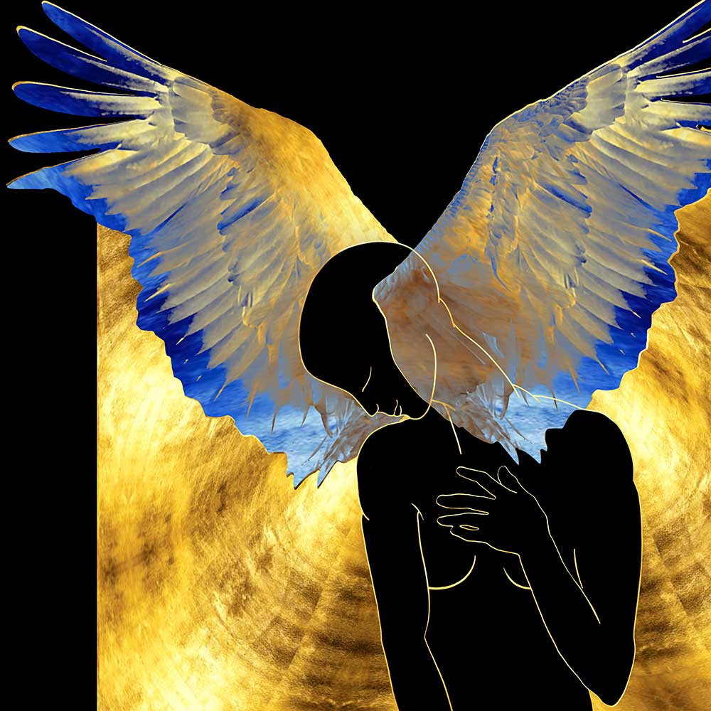 Hypnos’ wings No.2. 2020. 
 Digital art.  90 x 90 cm
 Daphne Horev © All rights reserved.