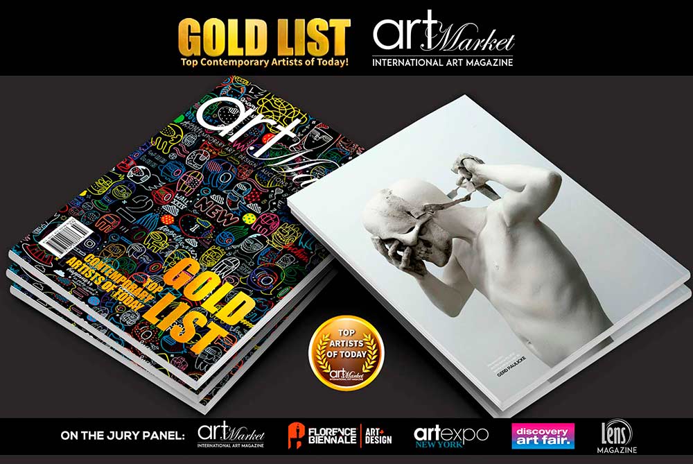 Gold List Award Artist by the International Art Market Magazine