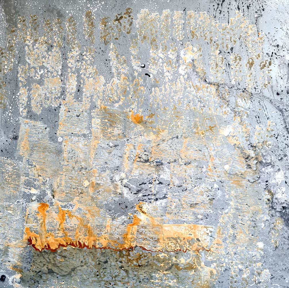Autumn Impressions #5. 2022
Acid and rust on zinc. 50 x 50 cm