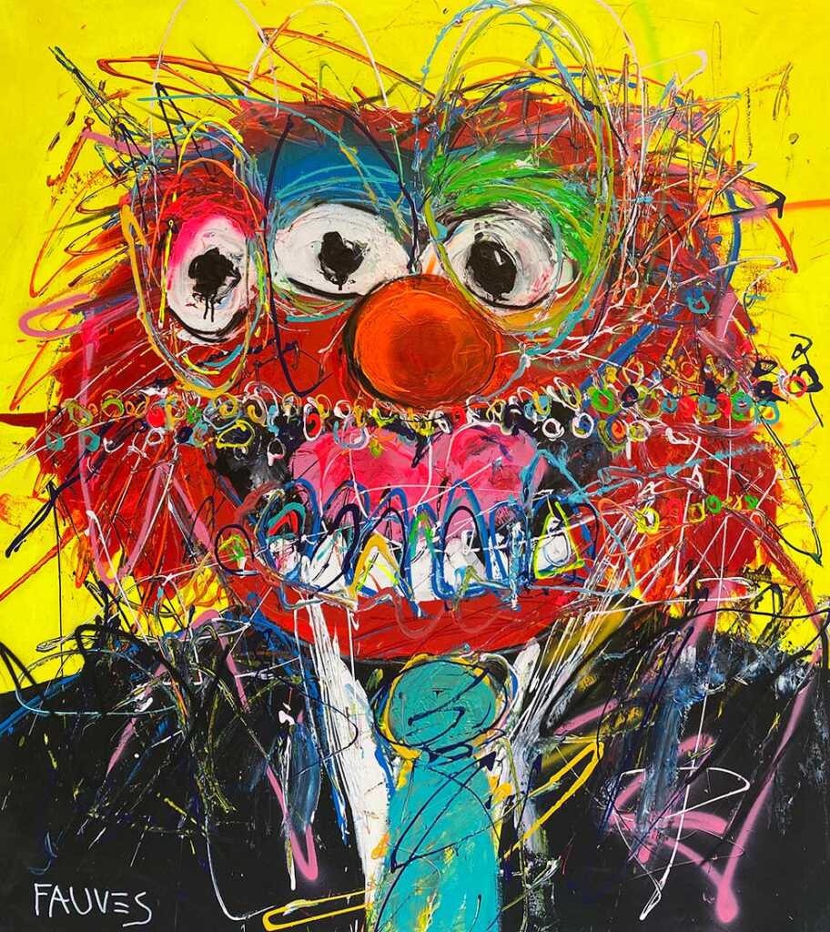  Black Tie Events are Pretentious, Acrylic on canvas, 170cm x 80cm
John Paul Fauves © All rights reserved