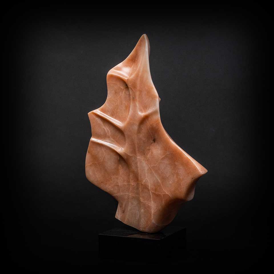 Top Left: Autumn. 2021
Alabaster, Marble. 51h x 33w x 6d cm
Tom Ashbourne SSC SCA OSA  © 
All rights reserved.