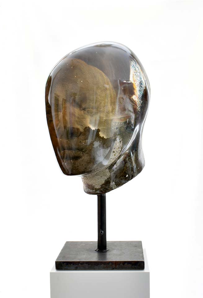 "Landscape," Resin and concrete, unique piece, height approx. 76 cm, 2022
Oliver Czarnetta © All rights reserved. 