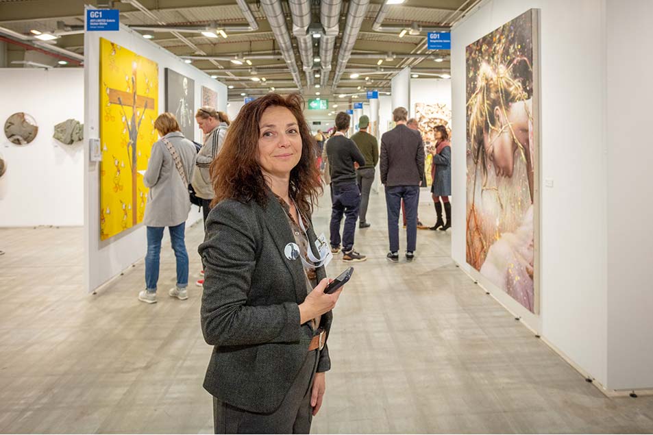 Barbara Fragogna at Discovery Art Fair | Cologne. April 2023.
Photography by Stefan Maria Rother © All rights reserved.