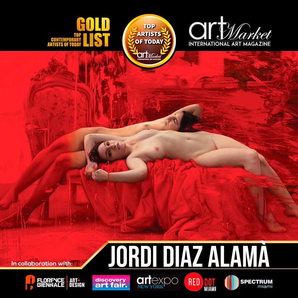 Gold List Award Artist. Jordi Diaz Alamà © An Exclusive Interview in Art Market Magazine