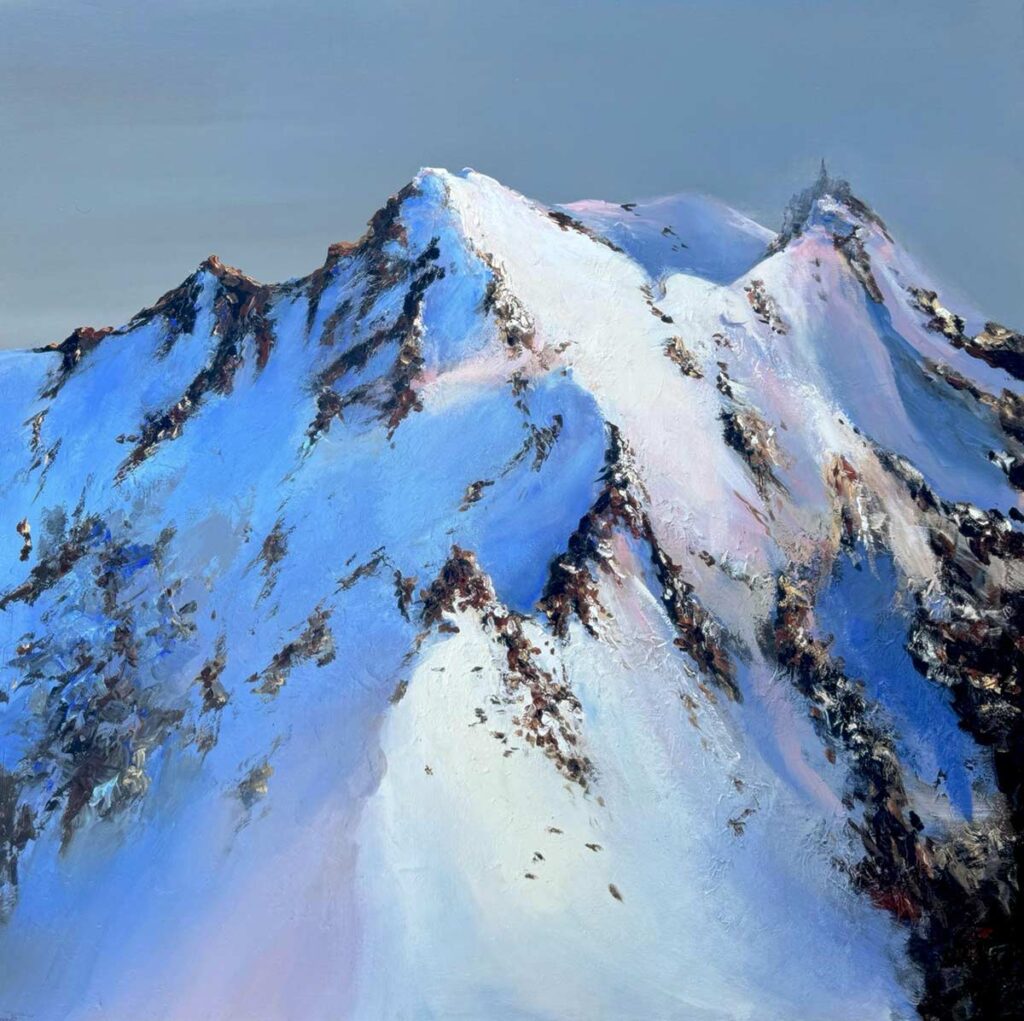 Aiguille du Midi
Oil on canvas. 100 x 100 cm
Daniel Raynott © All rights reserved.