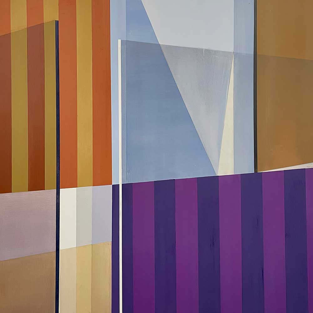 Welcome to the Pavilions
Oil on Panel 76.2 x 76.2 cm
Allan Gorman © All rights reserved.