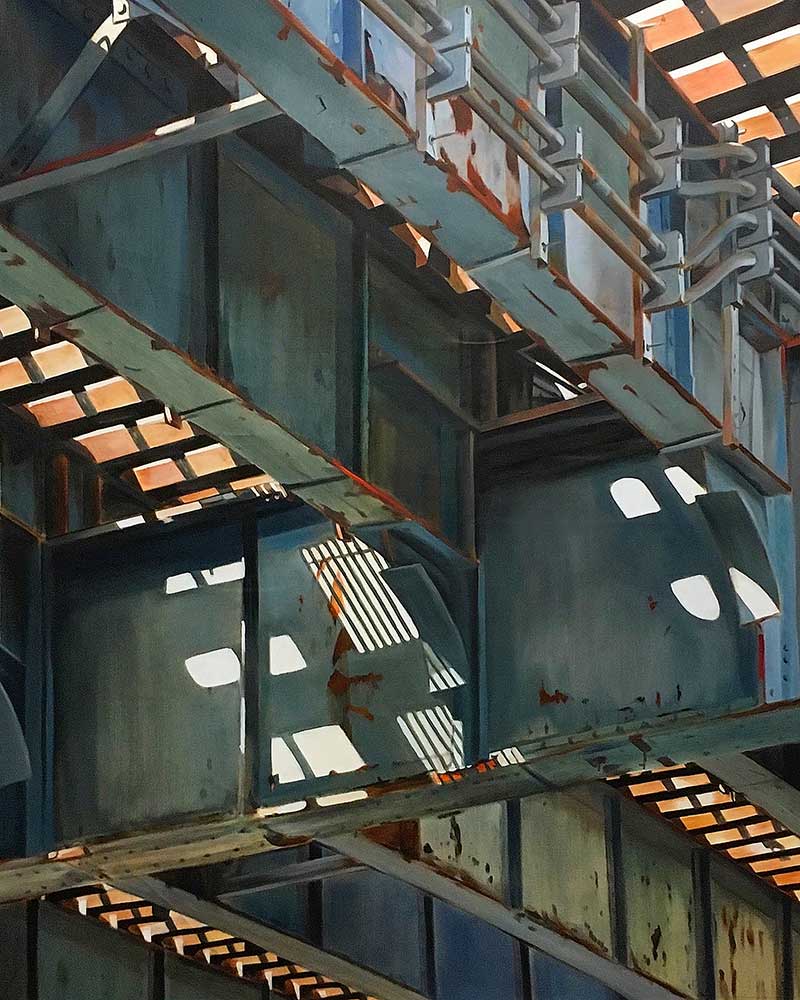 Z Line Zs. 2016
Oil on Linen 160 x 132 cm
Allan Gorman © All rights reserved.