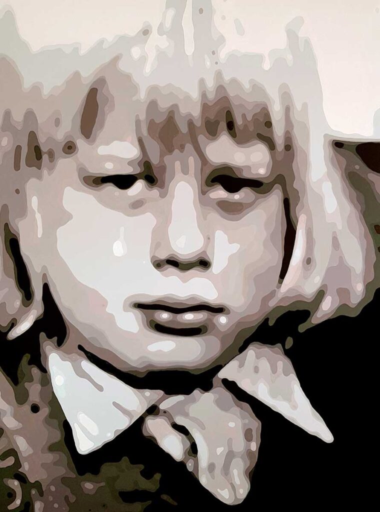"Little Boy 2 (Boris)“, 2021
Acrylic on canvas, 160x120 cm,
Sabine Kürzel © All rights reserved.