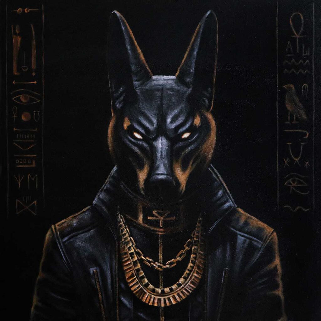 ANUBIS. 2024
Acrylic on canvas
36 x 36 inch
Alina Shimova © All rights reserved.