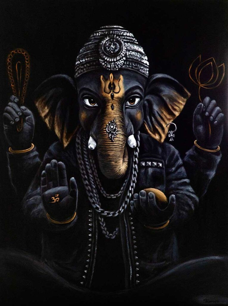 GANESHA. 2024
Acrylic on canvas
48 x 36 inch
Alina Shimova ©
All rights reserved.