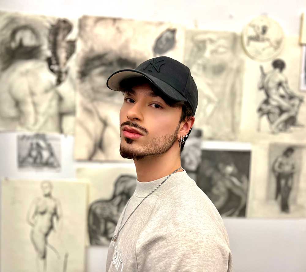 Marcus Venegas at the studio©
All rights reserved.