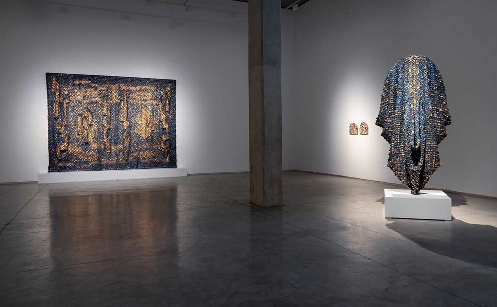 Exhibition view.
Catalina Swinburn & Mohamed Amine Hamouda © Selma Feriani Gallery