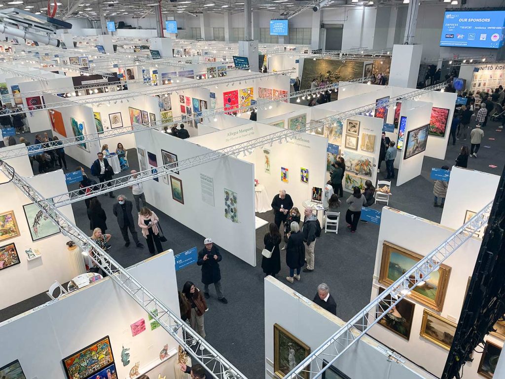 Artexpo New York. Exhibition View