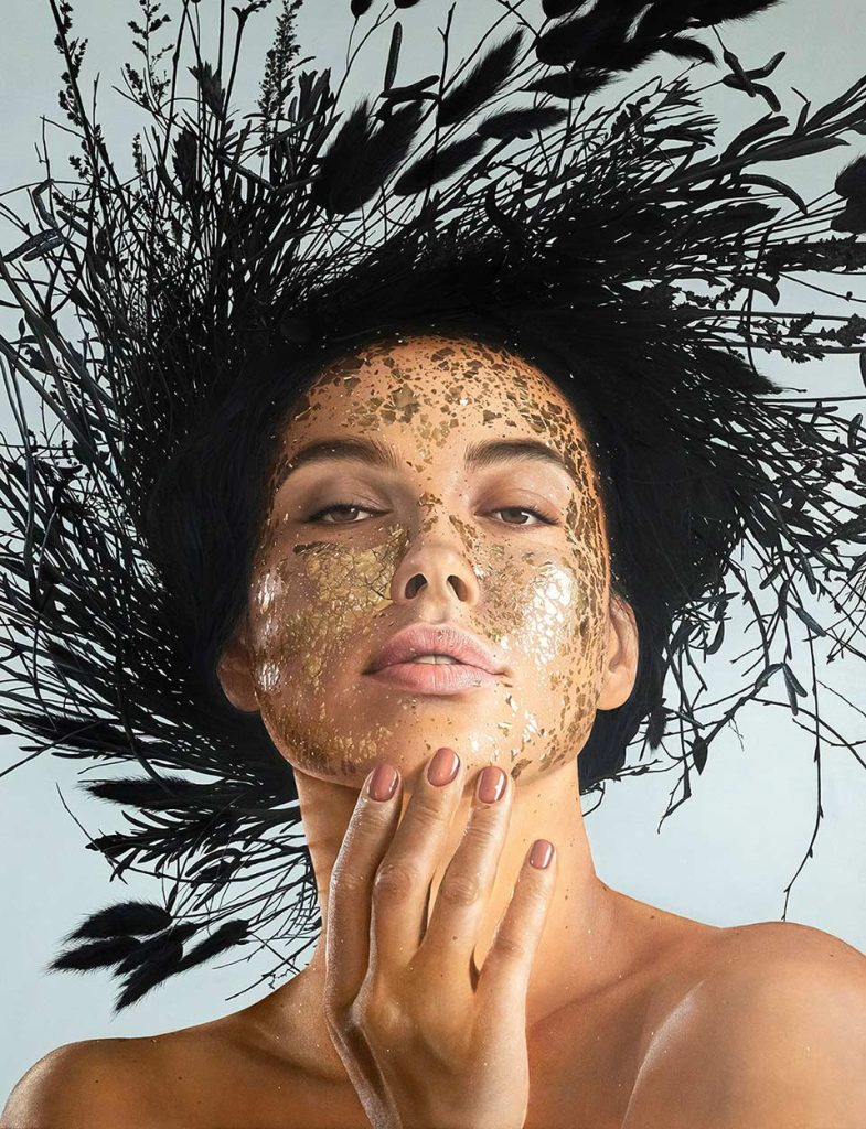 Golden mask XI, 
Oil on canvas. 170 x 130cm 
Sergey Piskunov © All rights reserved. 