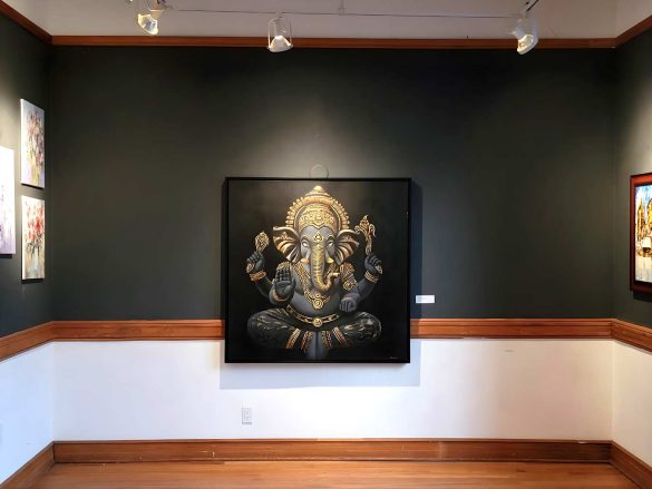 Alina Shimova Presented New Totems at MORA Art Museum in Jersey City