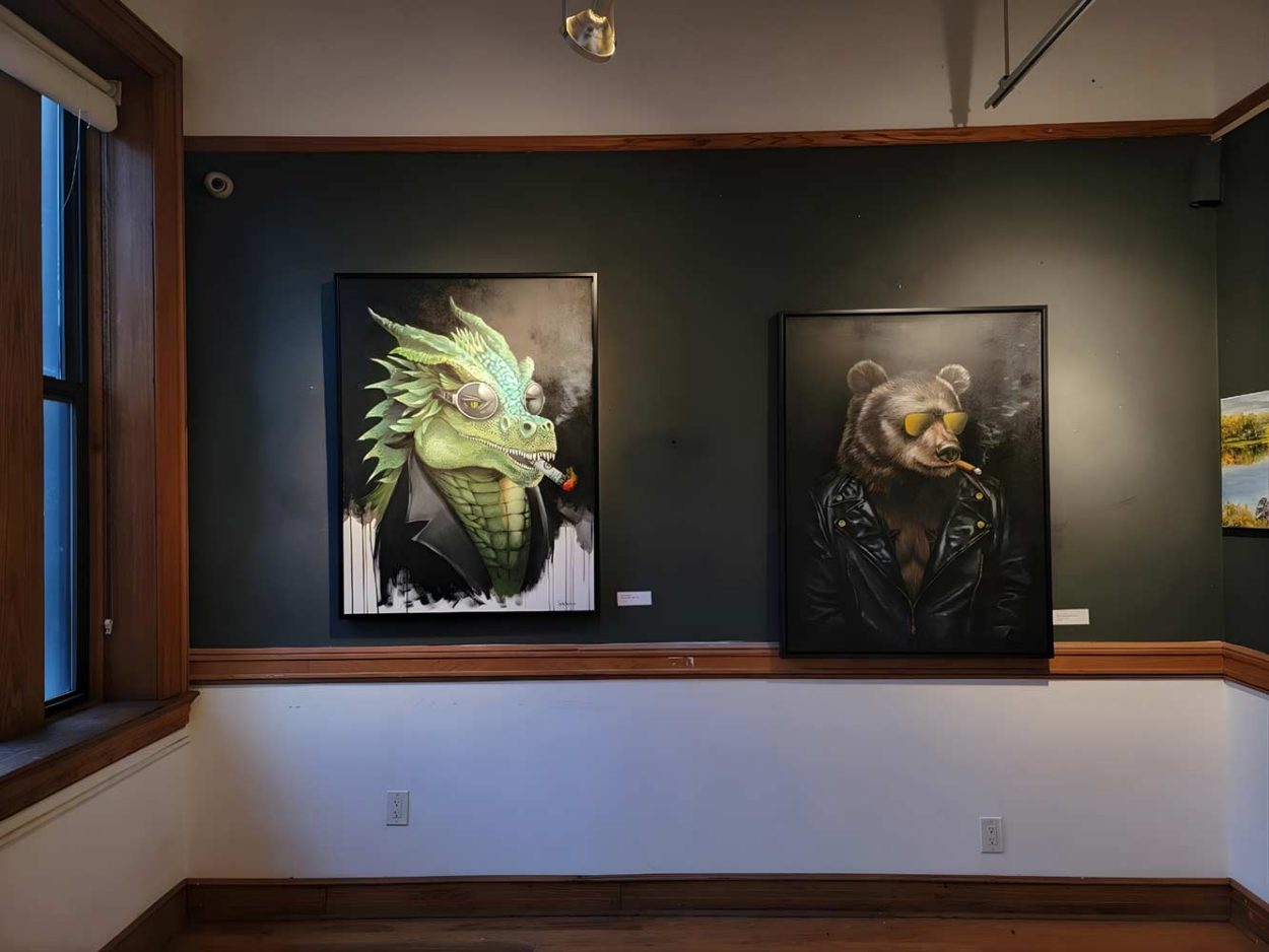 Exhibition view. MORA Art Museum. Media Productions USA © Alina Shimova
