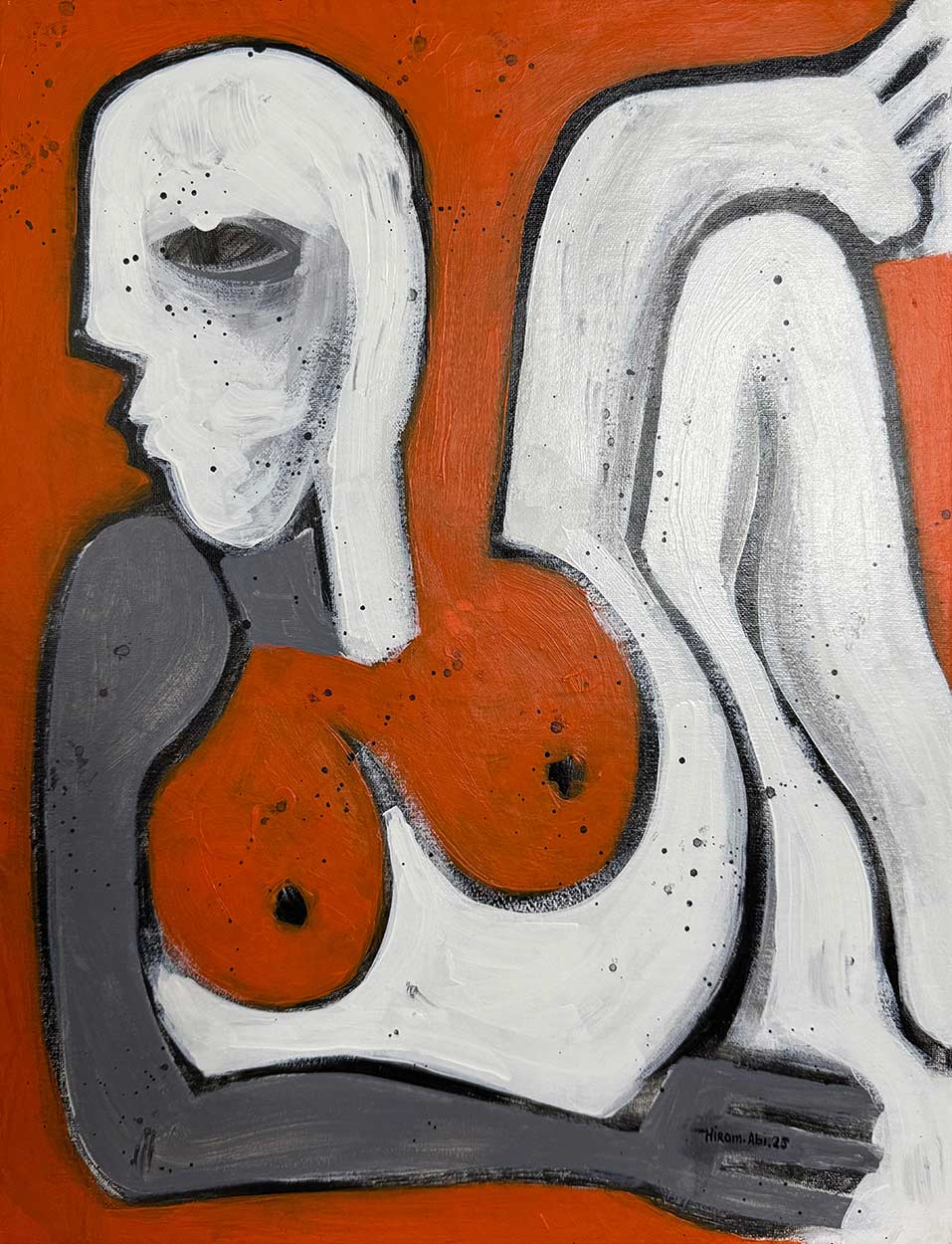 Series: The Living
Relaxation
Acrylic on Canvas
50 x 40 cm. 2025
Evens Arcelin ©
All rights reserved.