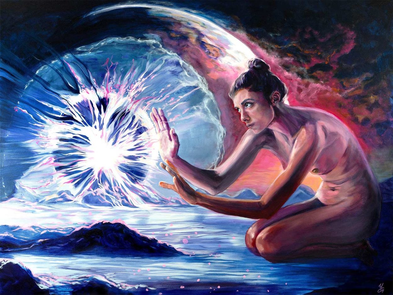 Supernova, oil on canvas, 92 x 122 cm, 2025
Yuliya Greben © All rights reserved