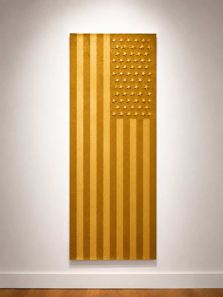 Golden Threads Flag by Mateo Blanco
The Cornell Art Museum During the United States 250th Anniversary Commemoration.
Photo by Luz Marina Escobar