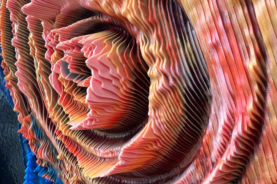 Spiral of Resilience
Urethane
81cm x 86cm x 6.3cm
2024
AvRaam Cohen © 
All rights reserved.