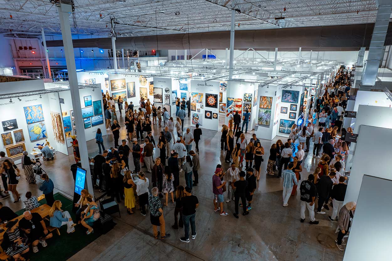 Exhibition View. Spectrum Miami & Red Dot Miami © Redwood Art Group