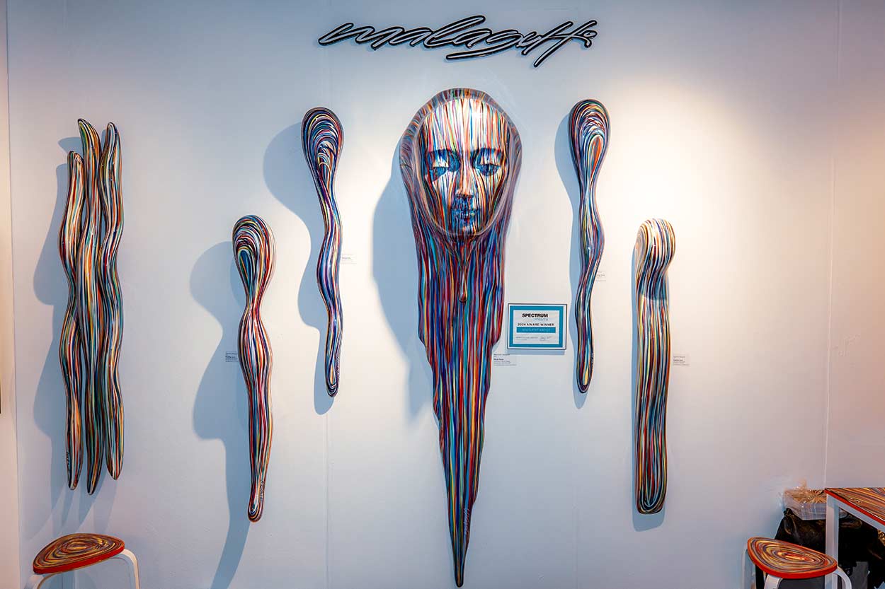 Exhibition View. Spectrum Miami & Red Dot Miami © Redwood Art Group