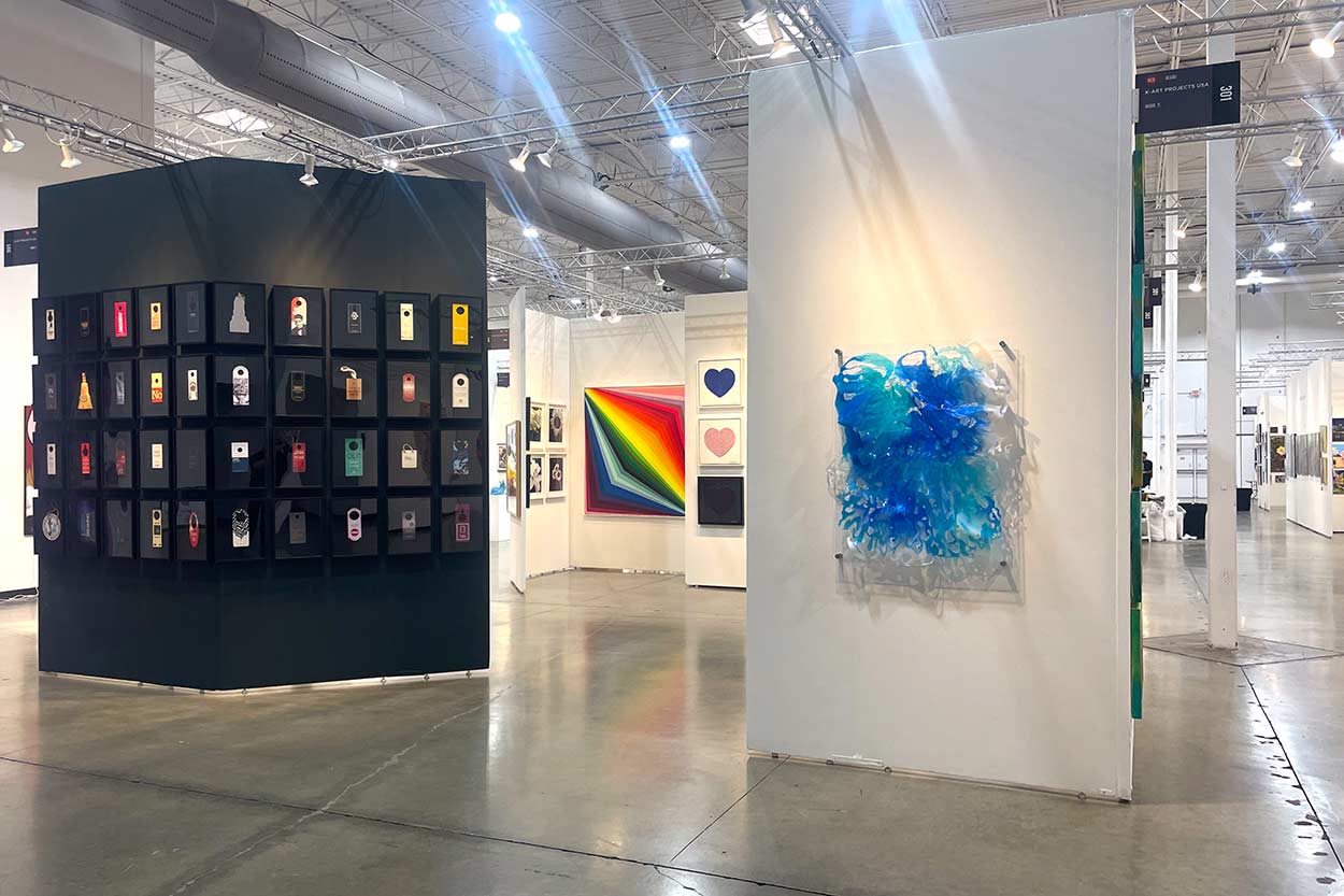 Exhibition View. Spectrum Miami & Red Dot Miami © Redwood Art Group