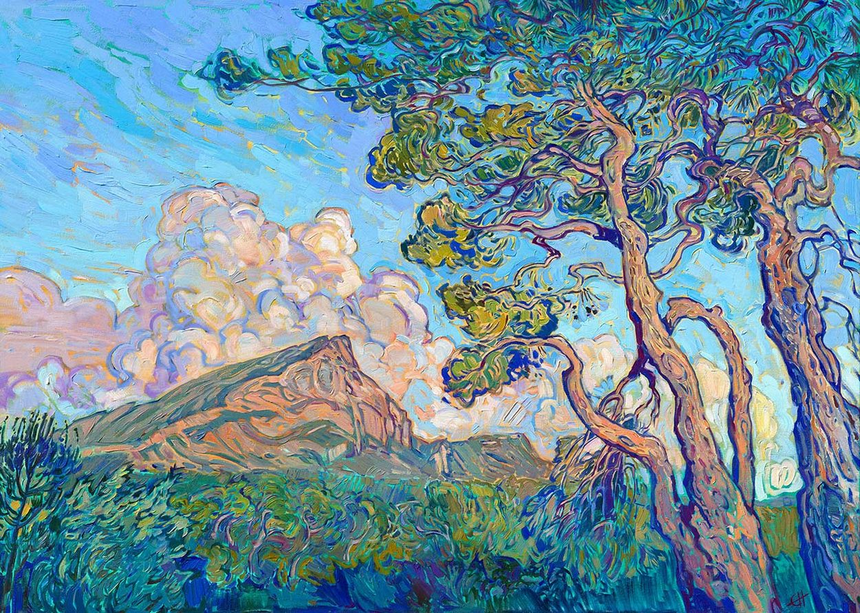  “Aix en Provence”. 2024
Oil on canvas, 
102 x 142 cm
Erin Hanson © 
All  rights reserved